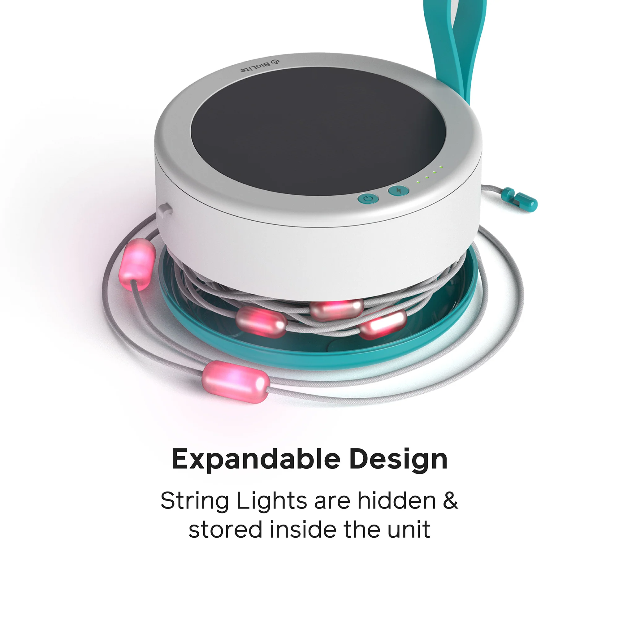 Solar String Lights: 44' Color - Image 8